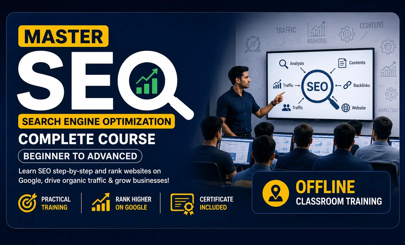 Search Engine Optimization (SEO) Master Course