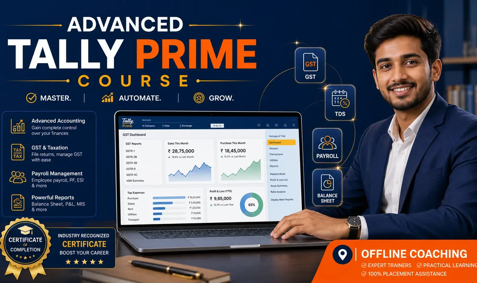 Advanced Tally Prime Course
